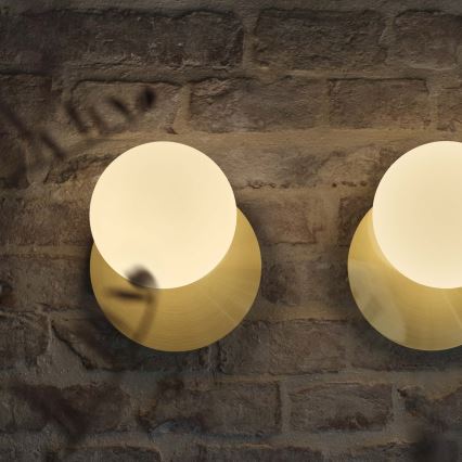 Ideal Lux - LED-seinävalaisin NINFEA 1xGX53/9W/230V kulta