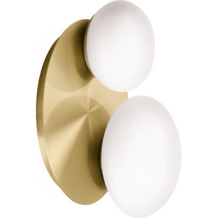 Ideal Lux - LED-seinävalaisin NINFEA 2xG9/3W/230V kultainen