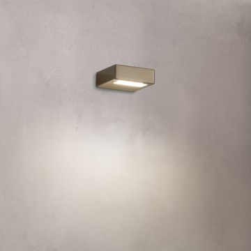 Ideal Lux - LED-seinävalaisin TAB LED/24W/230V CRI 90 messinki