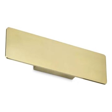 Ideal Lux - LED-seinävalaisin ZIG ZAG LED/12,5W/230V 29 cm CRI 90 messinki