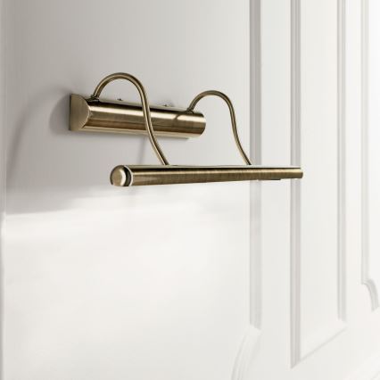 Ideal Lux - LED-taulunvalaisin 4xG9/3W/230V pronssi