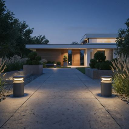 Ideal Lux - LED-ulkolamppu BOEING LED/14W/230V 15 cm CRI 90 IP65 antrasiitti