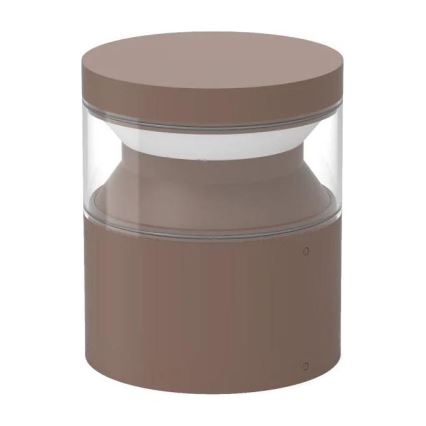 Ideal Lux - LED-ulkolamppu BOEING LED/14W/230V 15 cm CRI 90 IP65 ruskea