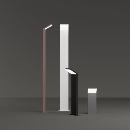Ideal Lux - LED-ulkolamppu STYLE LED/8,5W/230V 4000K 50 cm CRI 90 IP54 musta