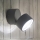 Ideal Lux - LED-ulkoseinävalaisin OMEGA LED/7W/230V CRI 90 IP54 antrasiitti