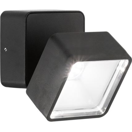 Ideal Lux - LED-ulkoseinävalaisin OMEGA LED/7W/230V CRI 90 IP54 ruskea