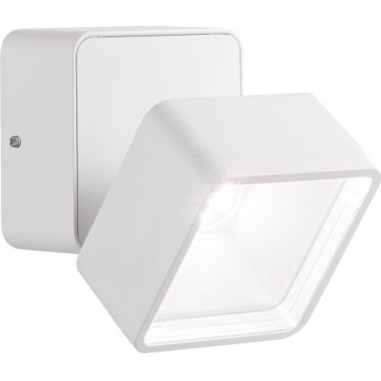 Ideal Lux - LED-ulkoseinävalaisin OMEGA LED/7W/230V CRI 90 IP54 valkoinen