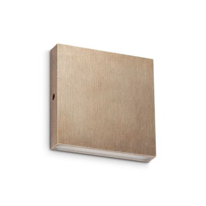 Ideal Lux - LED ulkoseinävalaisin POST-IT LED/3W/12V CRI 90 messinki