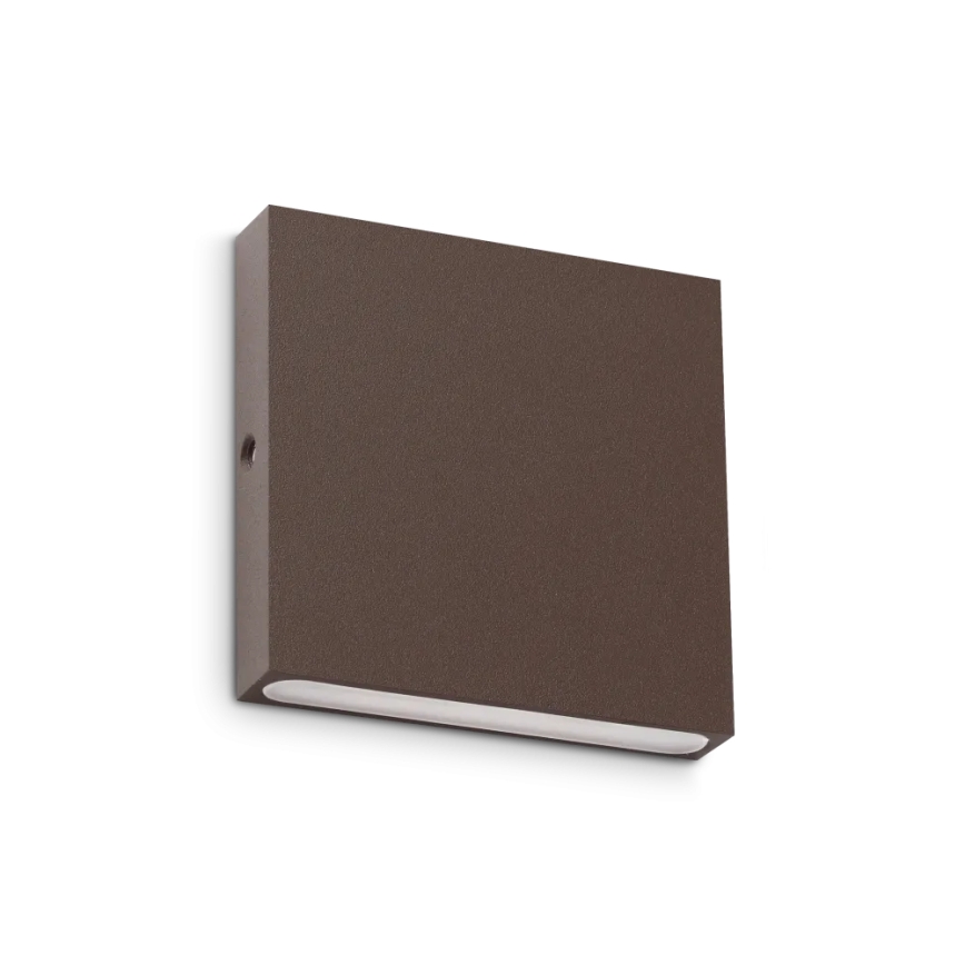 Ideal Lux - LED-ulkoseinävalaisin POST-IT LED/3W/12V CRI 90 ruskea