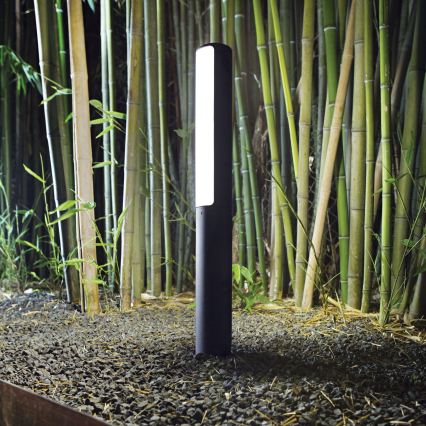 Ideal Lux - LED-ulkovalaisin ETERE LED/9,5W/230V 4000K 60 cm CRI 90 IP44 antrasiitti