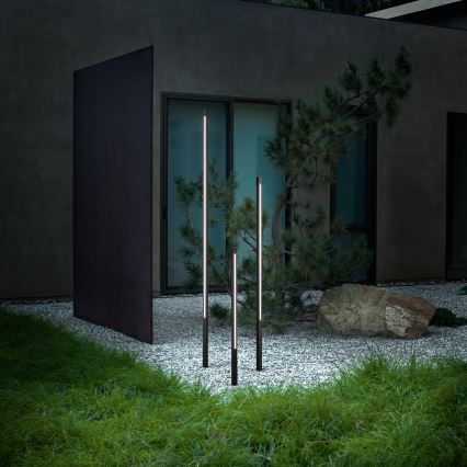 Ideal Lux - LED-ulkovalaisin JEDI LED/19W/230V 120 cm CRI 90 IP65 ruskea