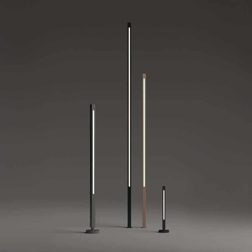 Ideal Lux - LED-ulkovalaisin JEDI LED/7W/230V 40 cm CRI 90 IP65 antrasiitti