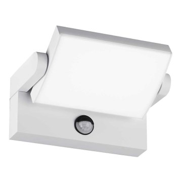 Ideal Lux - LED Ulkovalo anturilla SWIPE LED/21W/230V CRI 90 IP54 valkoinen