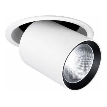 Ideal Lux - LED-upotettava alasvalo NOVA LED/30W/230V 3000K CRI 90 halkaisija 15,4 cm valkoinen
