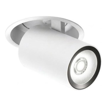 Ideal Lux - LED-upotettava kohdevalaisin NOVA LED/12W/230V 4000K CRI 90 halkaisija 10 cm valkoinen