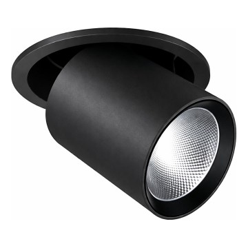 Ideal Lux - LED upotettava kohdevalaisin NOVA LED/20W/230V 4000K CRI 90 halkaisija 15,4 cm musta