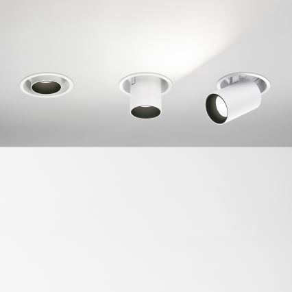 Ideal Lux - LED-upotettava alasvalo NOVA LED/30W/230V 3000K CRI 90 halkaisija 15,4 cm valkoinen