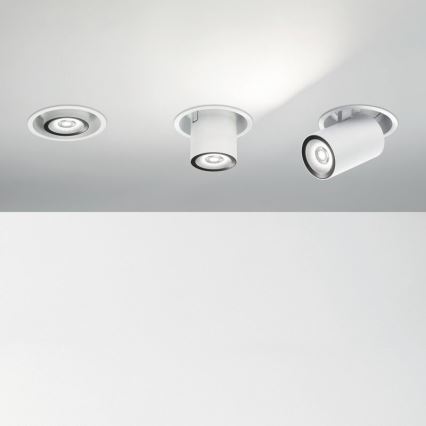 Ideal Lux - LED Upotettu kohdevalo NOVA LED/12W/230V CRI90 musta