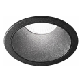 Ideal Lux - LED-uppoasennettava alasvalaisin GAME TRIM LED/11W/230V 3000K CRI 90 Ø 8,5 cm IP40 musta