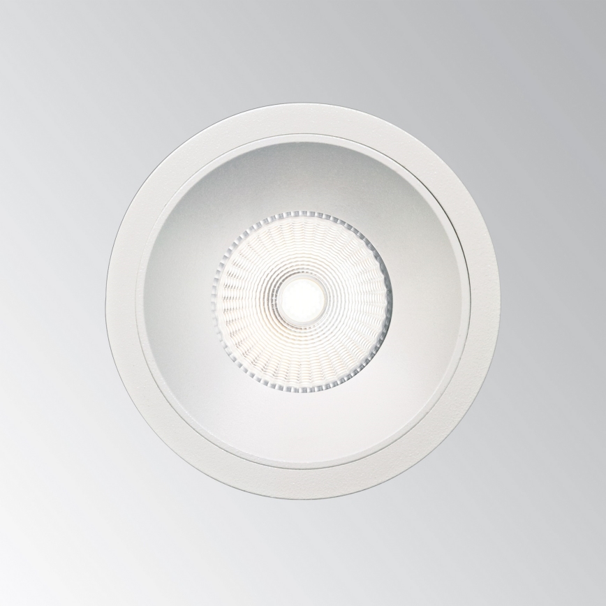 Ideal Lux - LED-upotettava kattovalaisin GAME TRIM LED/11W/230V 4000K Ra 90 Ø 8,5 cm IP40 valkoinen