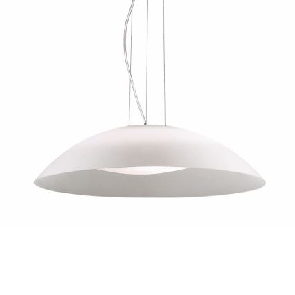 Ideal Lux - LENA-riippuvalaisin kaapelilla 3xE27/60W/230V Ø 64 cm valkoinen