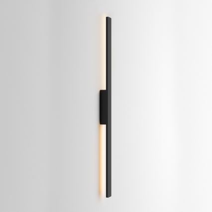 Ideal Lux - LED-ulkoseinävalaisin LINEA LED/23W/230V CRI 90 144 cm IP54 musta