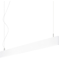 Ideal Lux - LINUS LED-riippuvalaisin vaijerilla LED/32W/230V 4000K CRI 90 120 cm valkoinen