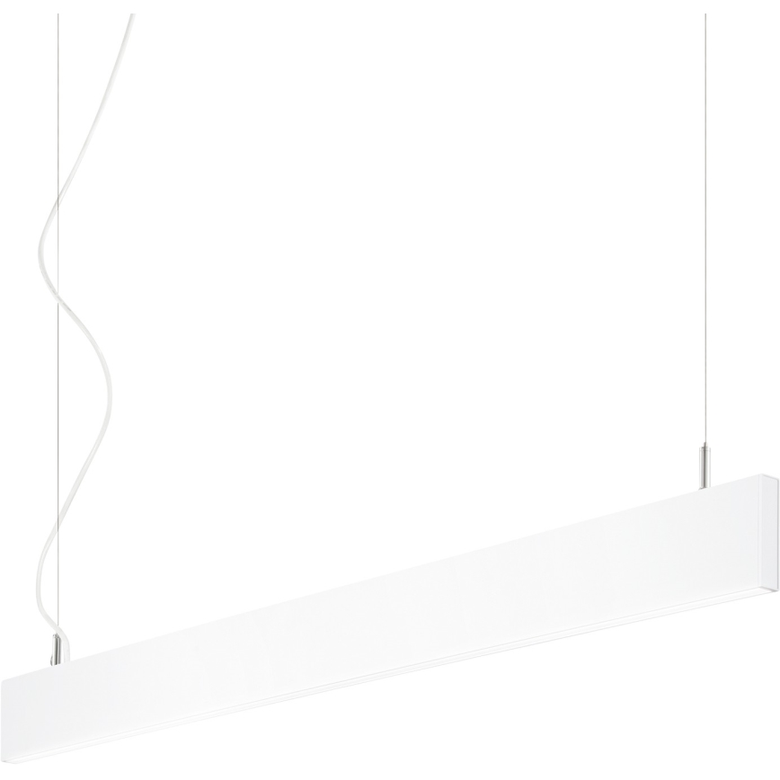 Ideal Lux - LINUS LED-riippuvalaisin vaijerilla LED/32W/230V 4000K CRI 90 120 cm valkoinen