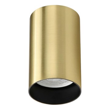 Ideal Lux - LOOK LED-kohdevalaisin 1xGU10/7W/230V CRI 90 halkaisija 6 cm messinki