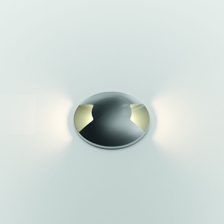 Ideal Lux - LED sisäänajovalaisin ROCKET LED/3W/230V CRI 90 IK08 IP67 mattakromi