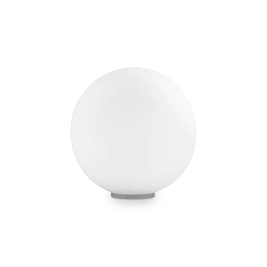 Ideal Lux - MAPA-pöytävalaisin 1xE27/42W/230V, halkaisija 20 cm, valkoinen