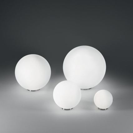 Ideal Lux - MAPA-pöytävalaisin 1xE27/42W/230V, halkaisija 20 cm, valkoinen
