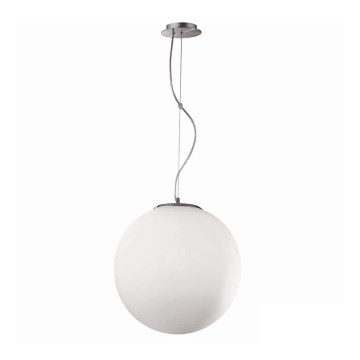 Ideal Lux - MAPA riippuvalaisin kaapelilla, 1xE27/42W/230V, halkaisija 20 cm, valkoinen