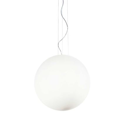 Ideal Lux - MAPA riippuvalaisin vaijerilla 1xE27/42W/230V, halkaisija 50 cm, valkoinen