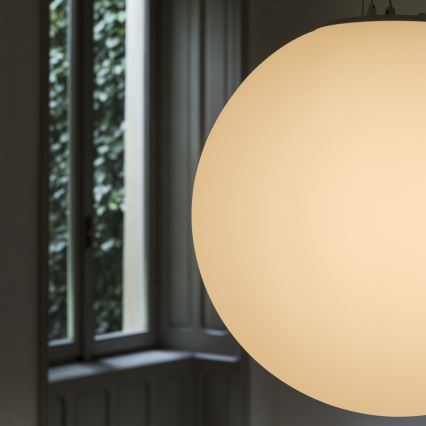 Ideal Lux - MAPA riippuvalaisin vaijerilla 1xE27/42W/230V, halkaisija 50 cm, valkoinen