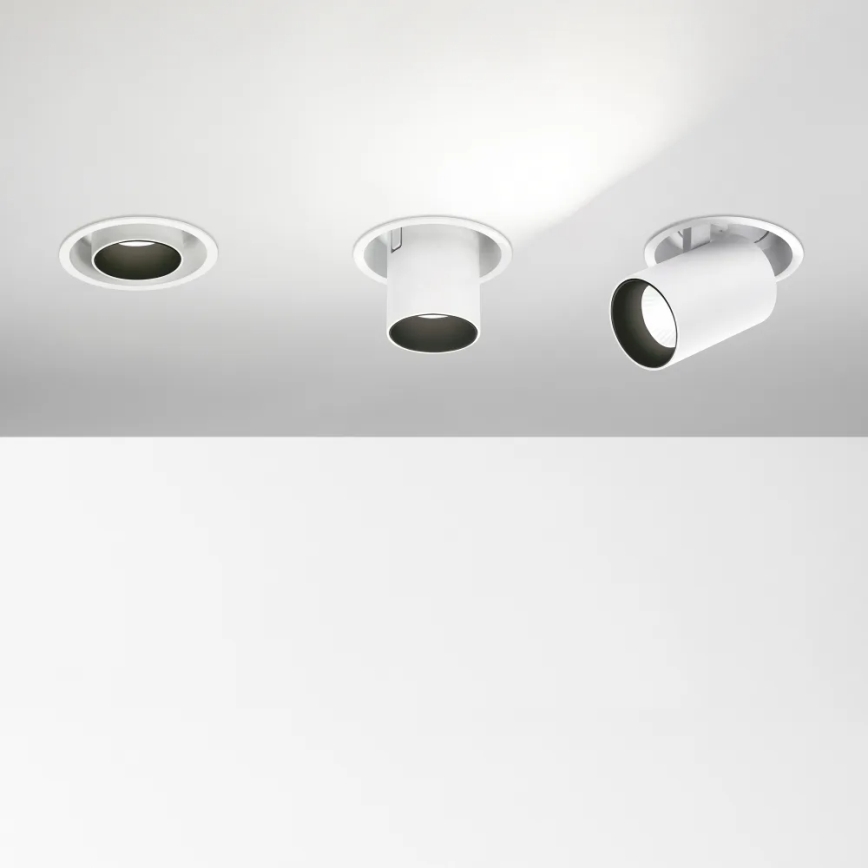 Ideal Lux - LED-upotettava kohdevalaisin NOVA LED/20W/230V 3000K CRI 90 halkaisija 15,4 cm valkoinen