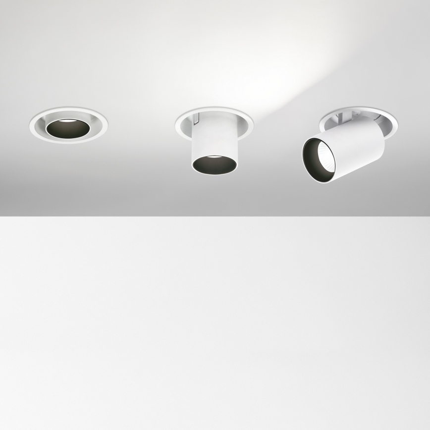 Ideal Lux - LED-upotettava kohdevalaisin NOVA LED/12W/230V 4000K CRI 90 halkaisija 10 cm valkoinen