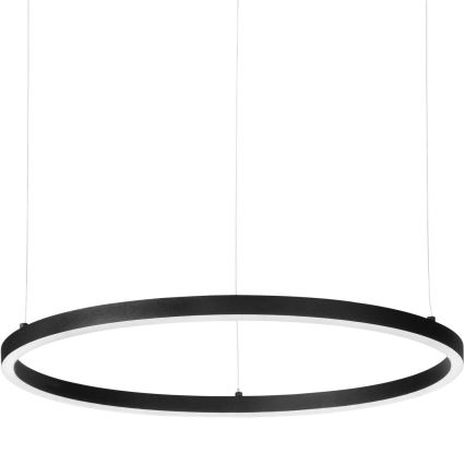 Ideal Lux - LED-riippuvalaisin vaijerilla ORACLE LED/53W/230V 3000K CRI 90 halkaisija 90 cm musta