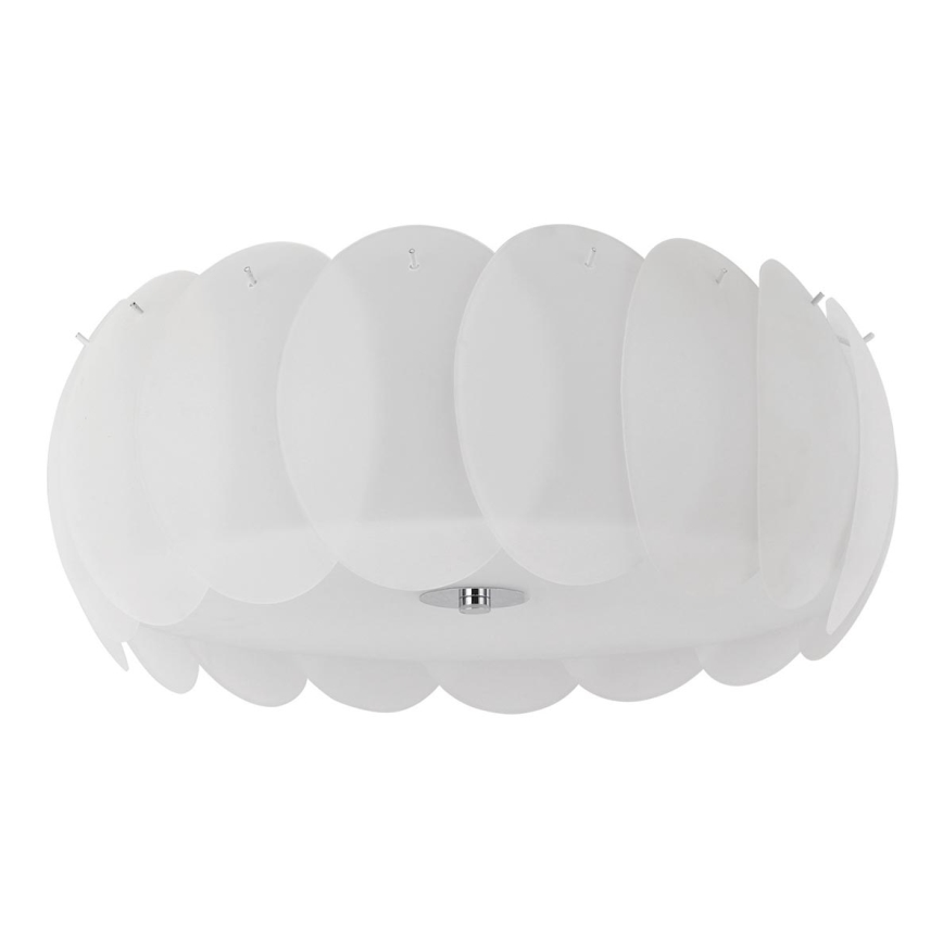 Ideal Lux - OVALINO kattovalaisin 8xE27/60W/230V Ø 53,5 cm valkoinen