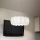 Ideal Lux - OVALINO riippuvalaisin vaijerilla 5xE27/60W/230V Ø 44 cm valkoinen