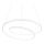 Ideal Lux - OZ LED himmennettävä vaijeririippuvalaisin, 48 W, 230 V, halkaisija 60 cm, CRI 90, valkoinen
