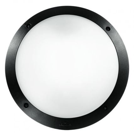 Ideal Lux - POLAR ulkoseinävalaisin 1xE27/23W/230V IP66, musta