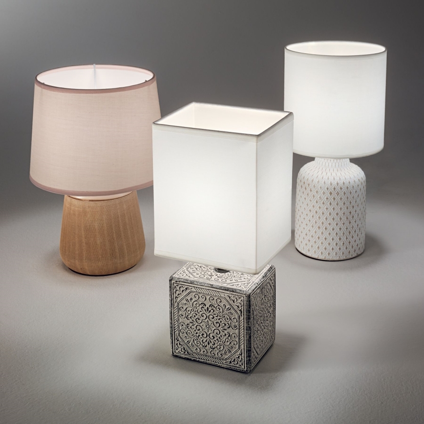 Ideal Lux - Pöytälamppu KALI 1xE14/40W/230V kerma/beige