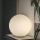 Ideal Lux - Pöytälamppu MAPA 1xE27/42W/230V Ø 40 cm valkoinen