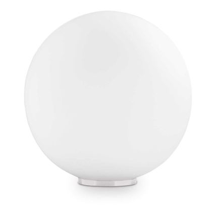 Ideal Lux - Pöytälamppu MAPA 1xE27/42W/230V Ø 40 cm valkoinen