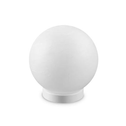 Ideal Lux - Pöytävalaisin CARTA 1xE27/25W/230V halkaisija 20 cm valkoinen