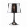 Ideal Lux - Pöytävalaisin LONDON 1xE27/60W/230V kiiltävä kromi