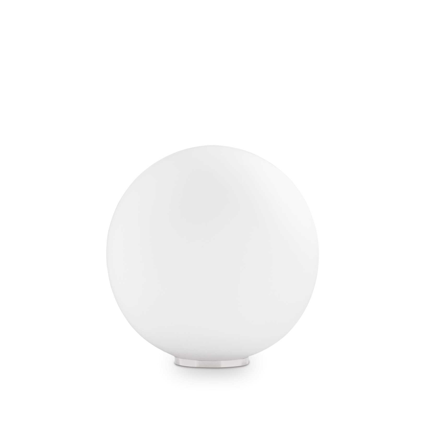 Ideal Lux - Pöytävalaisin MAPA 1xE27/42W/230V, halkaisija 30 cm, valkoinen