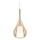 Ideal Lux - Riippuvalaisin kaapelilla KALIQUE 1xE27/42W/230V halkaisija 18 cm savunbeige