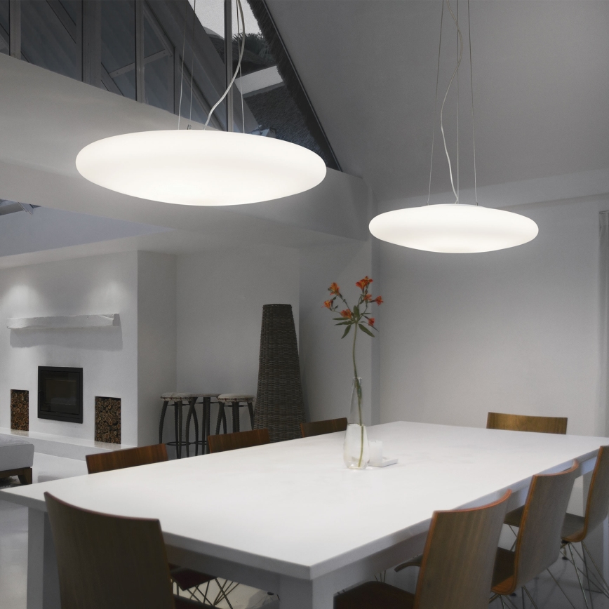 Ideal Lux - Riippuvalaisin kaapelilla SMARTIES 3xE27/42W/230V 50 cm valkoinen
